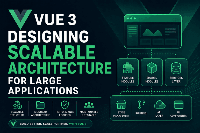 Designing Scalable Architecture for Large Vue 3 Applications